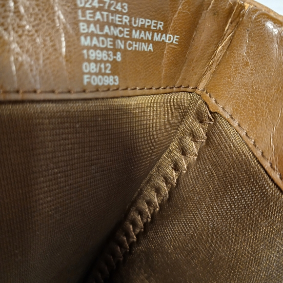 Brown Leather Heeled Boots, Liz And Co, Funky Sexy Fun Vibe,4 Inch Heel Size 8.5 - Picture 7 of 15